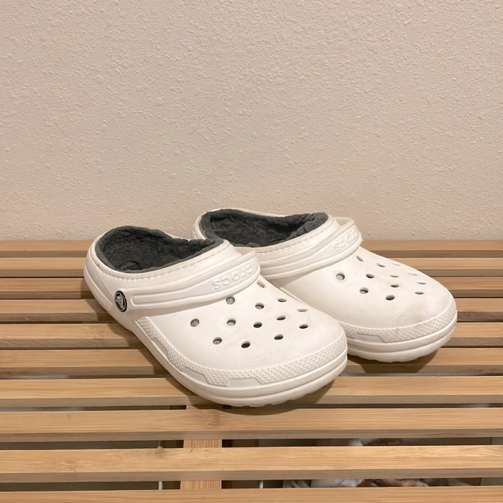 Kids White Clogs
